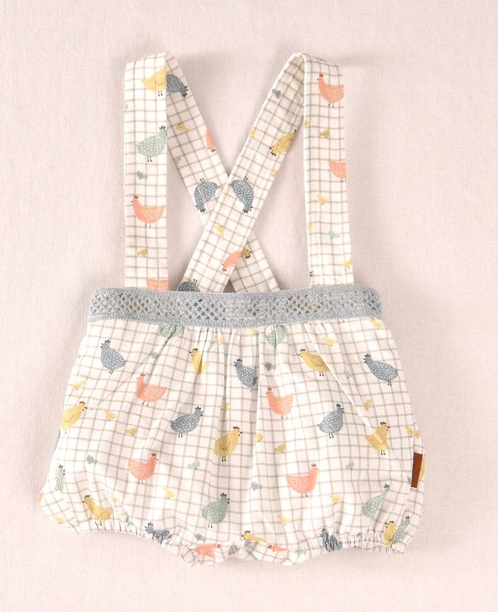 Pololo tirantas gallinitas bebe Cocote