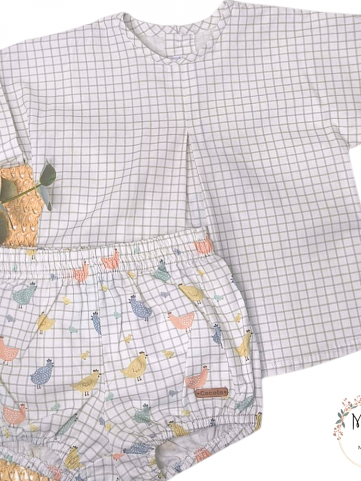 Conjunto niño gallinitas Cocote