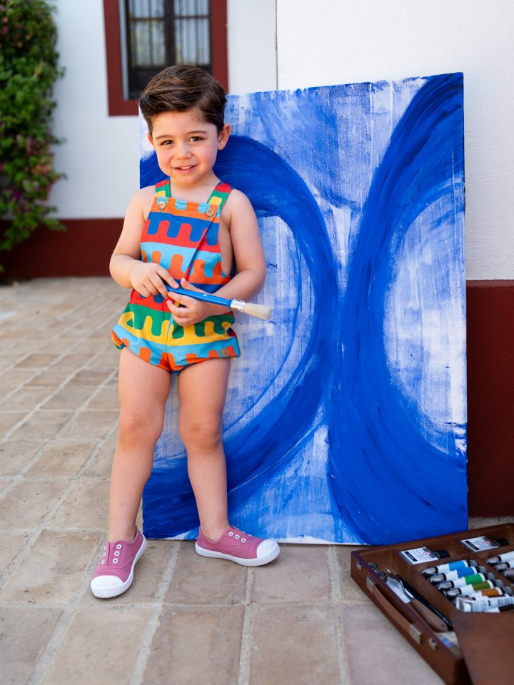 Peto ranita ondas colores José Varón