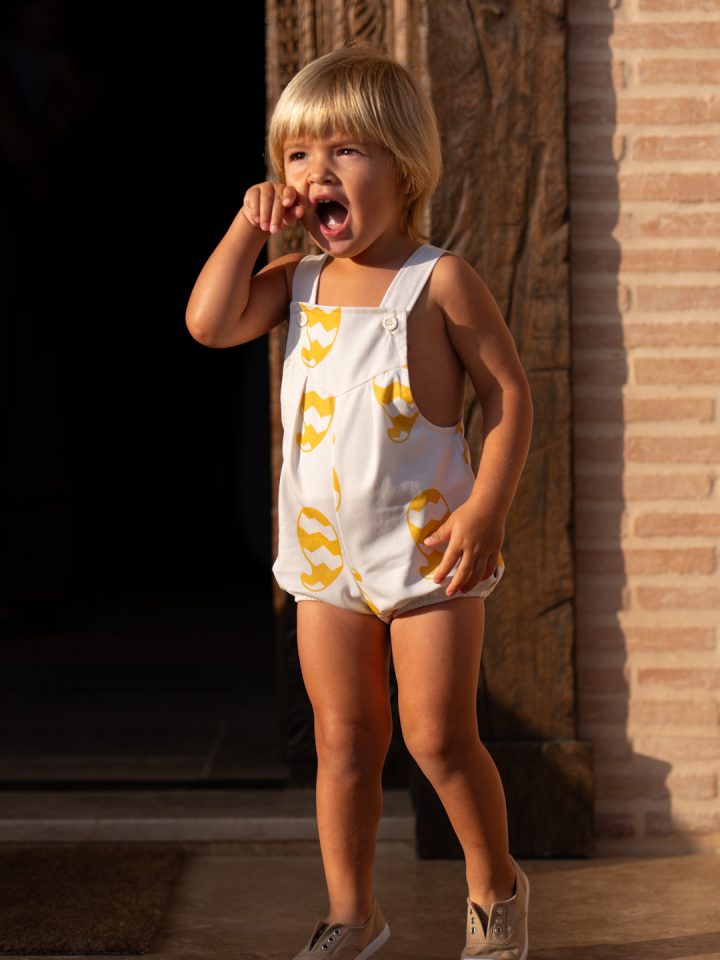 Peto ranita cachemir amarillo cocote