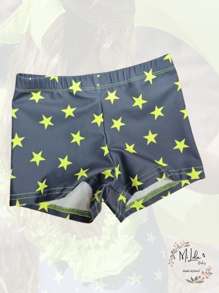 Boxer niño licra flúor Aurora Boreal La Martinica