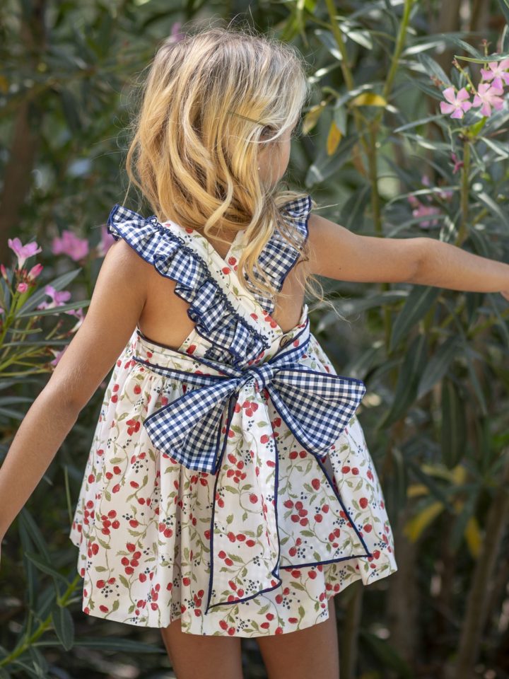 Lazo Vichy marino Frambuesa Boetie