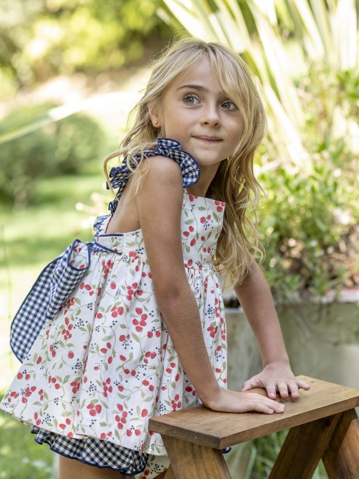 Jesusito combinado vichy frambuesa Boetie