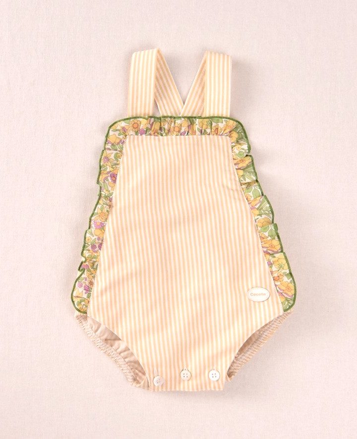 Ranita unisex bebe amarillo Cocote