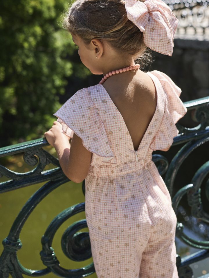 Peto largo niña peach La Martinica