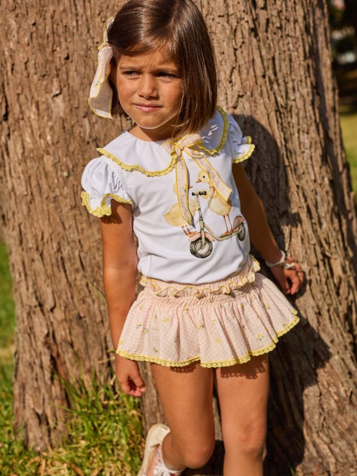 Conjunto niña bragas limones La Martinica