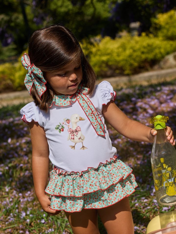 Conjunto niña Frambuesa La Martinica