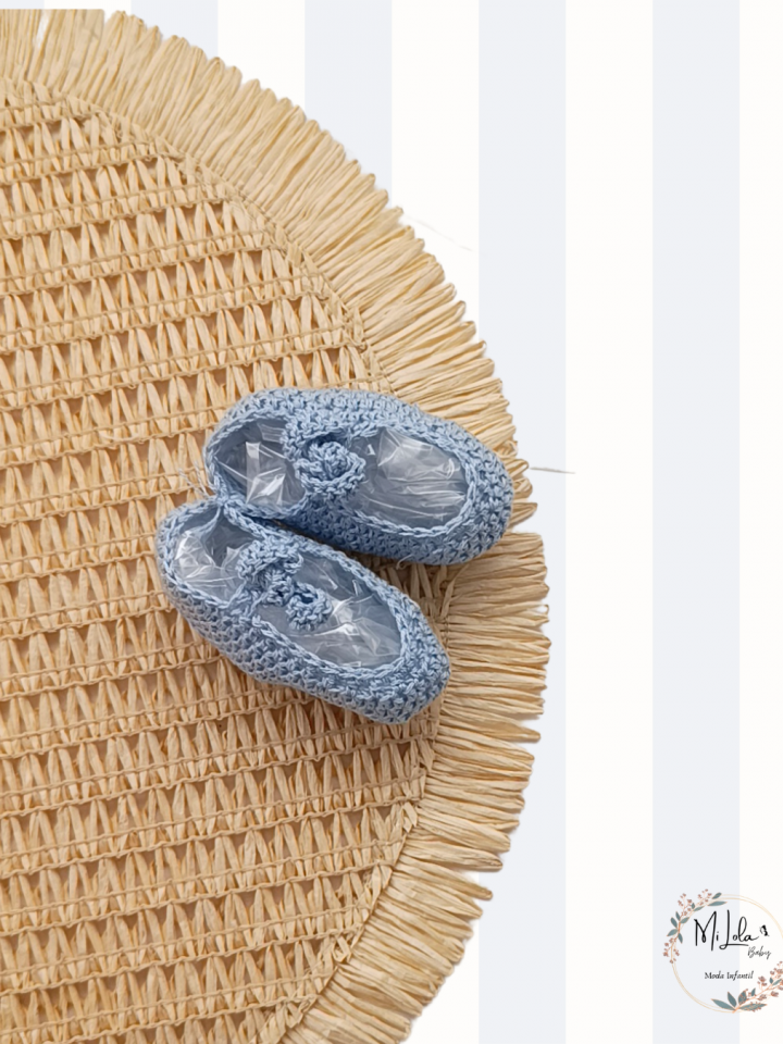 Patucos cielo Paloma de la O