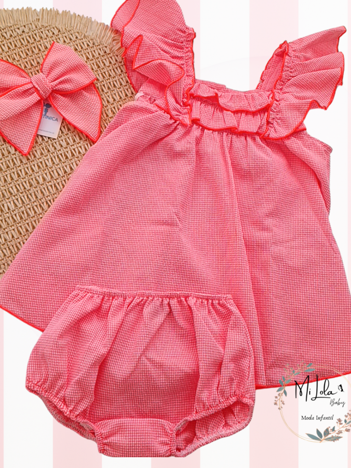 Lazo mediano minivichy flúor Happy La Martinica