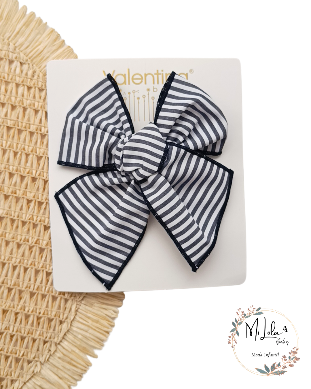 Lazo rayas Marino Valentina