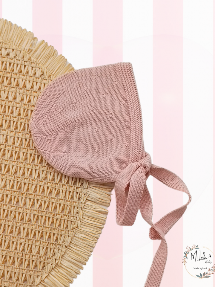 Capota rosa empolvado Paloma