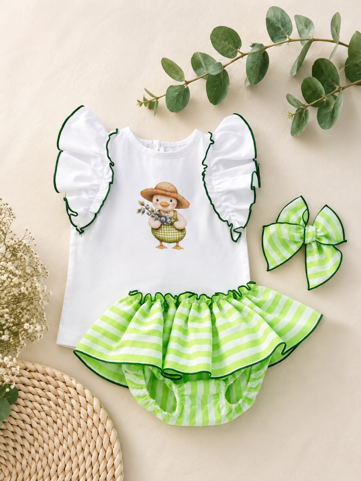 Conjunto camiseta y braguitas Apple La Martinica