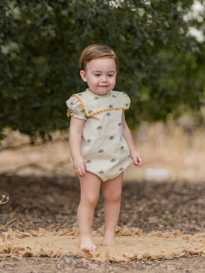 Pelele unisex palmeras Miji Baby