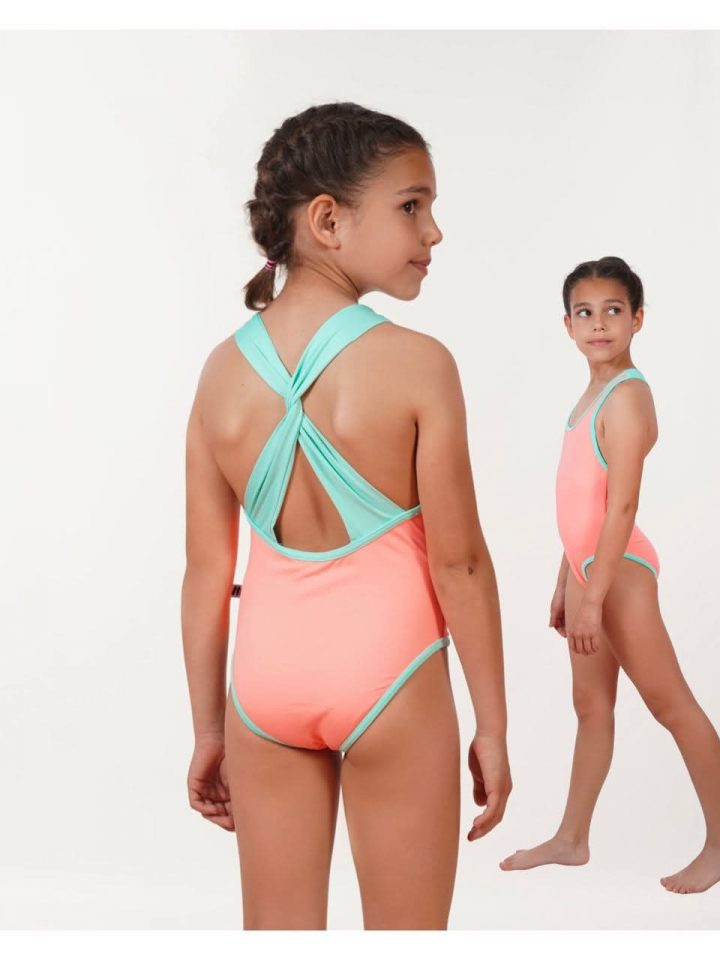 Bañador fluor Rosa Marea