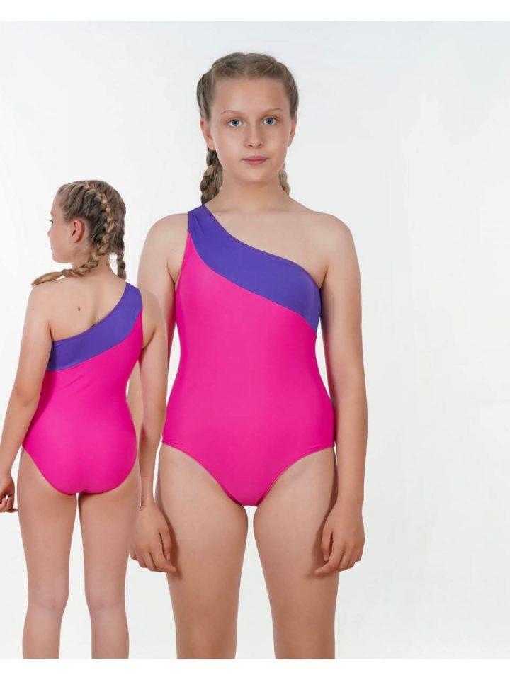 Bañador bicolor Fresa y morado Marea