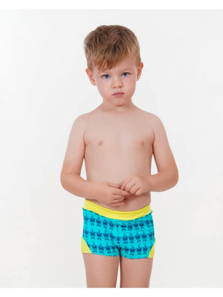 Bañador de licra de niño océano Marea