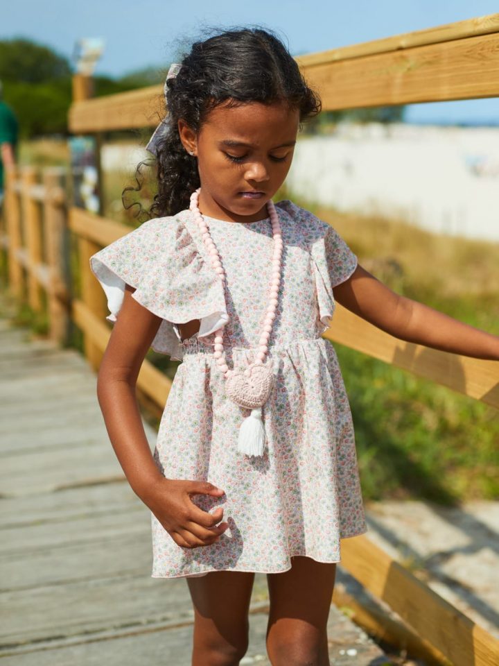 Vestido liberty rosa La Martinica