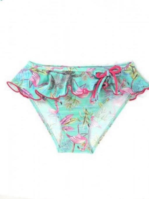 Culetin de baño niña flamencos Marea