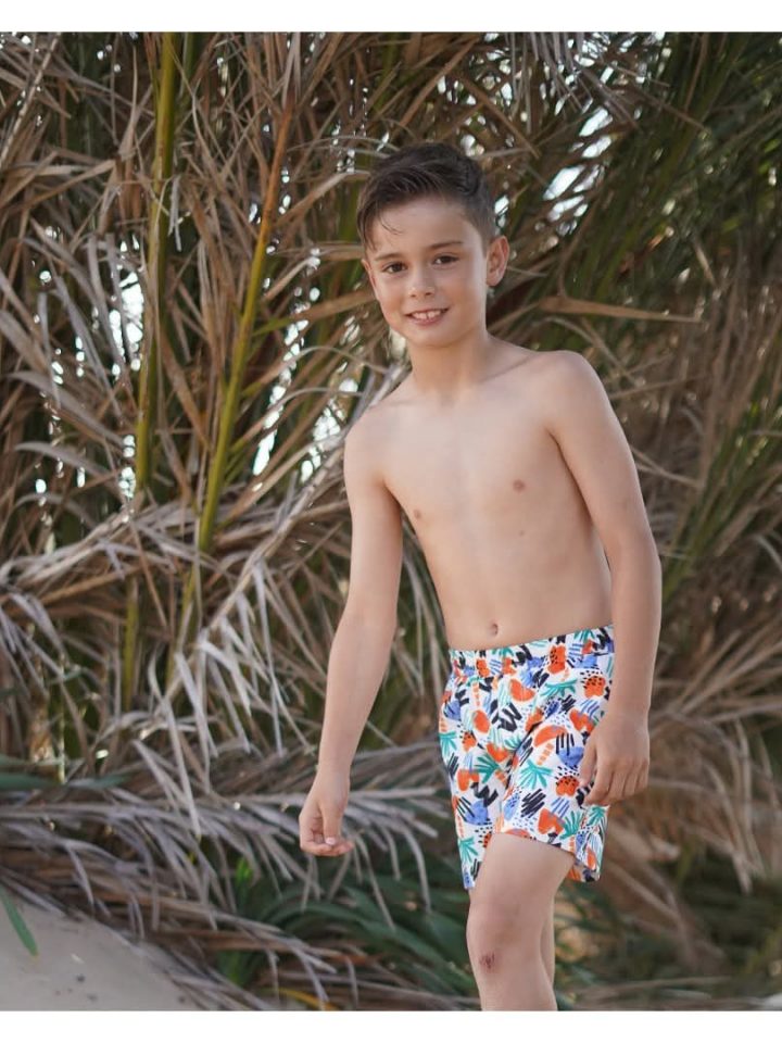 Bermudas de baño niño Tropical Marea