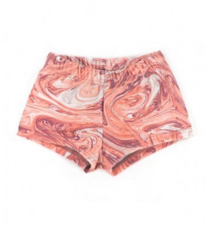 Bañador de licra de niño marea rosa