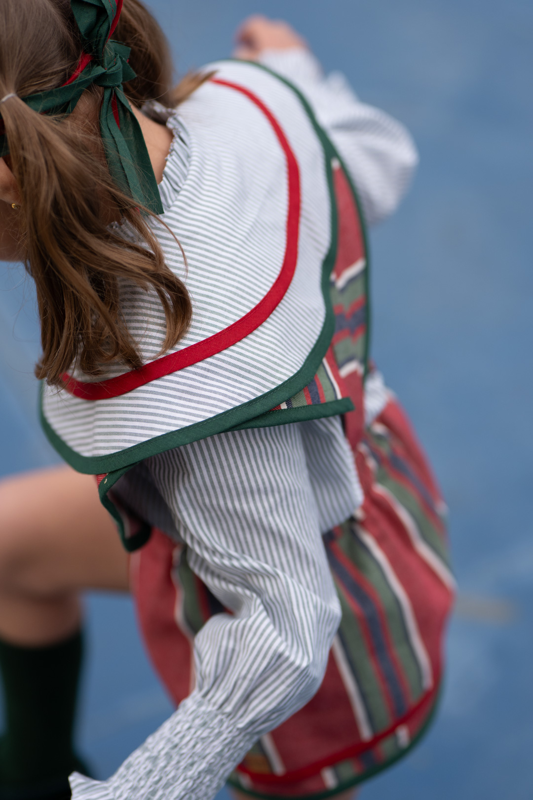 Conjunto niña Rayas bicolor José Varón - Imagen 2