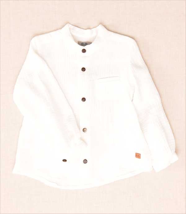 Camisa blanca niño José Varón