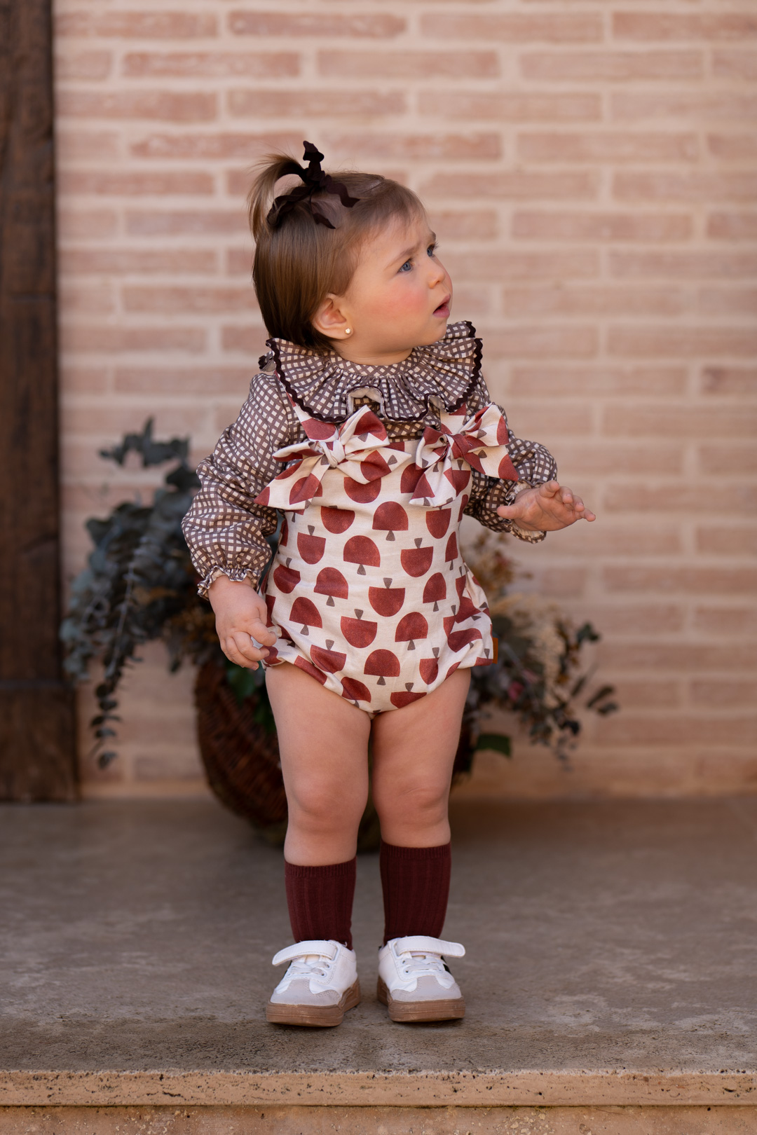 Conjunto setas con camisa Vichy Cocote
