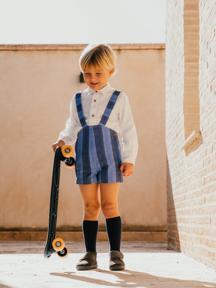 Peto pantalón denim cocote