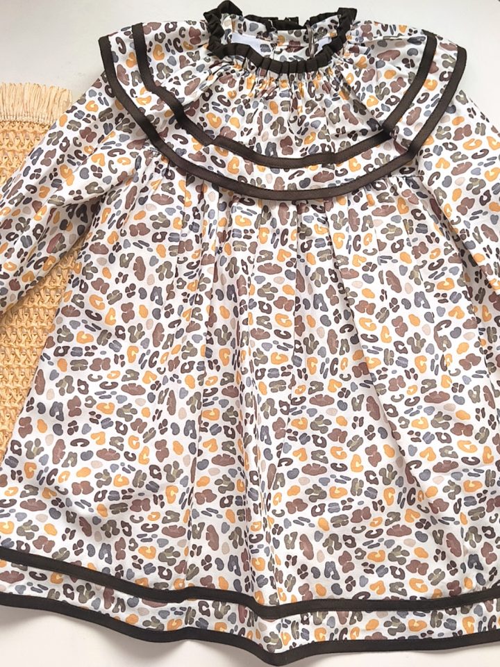 Vestido animal print colores José Varón