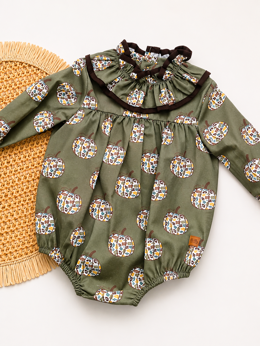 Pelele unisex calabazas José Varón