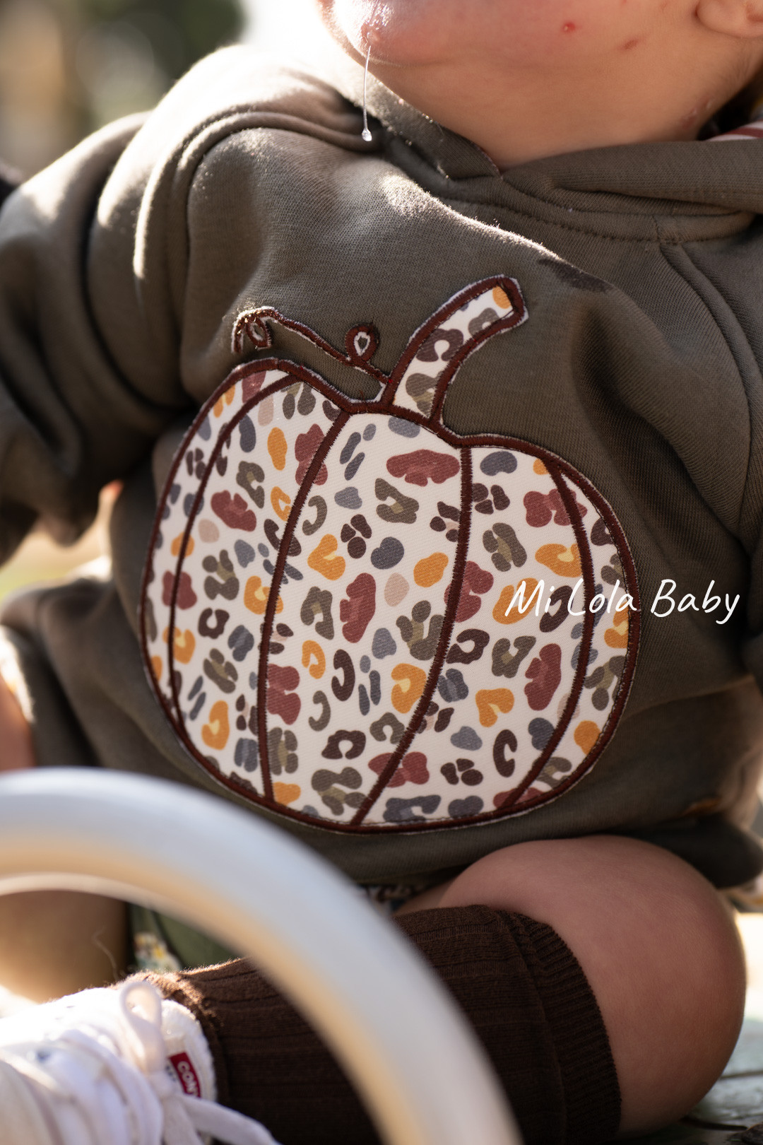 Sudadera unisex calabaza José Varón - Imagen 2