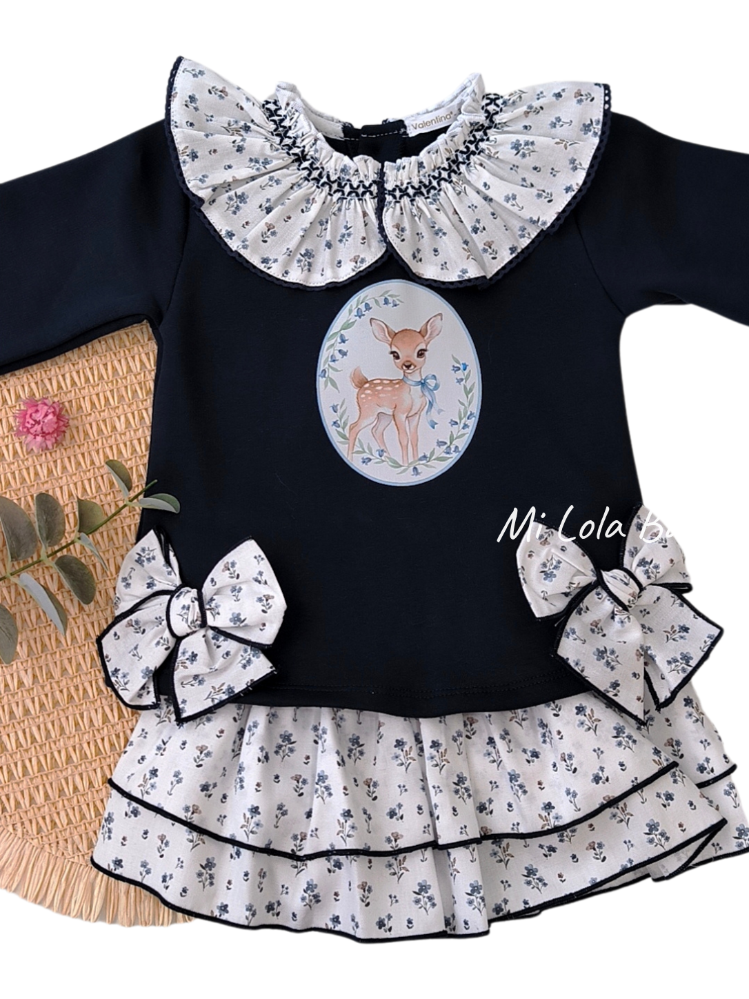 Conjunto sudadera y braguitas Bambi Valentina