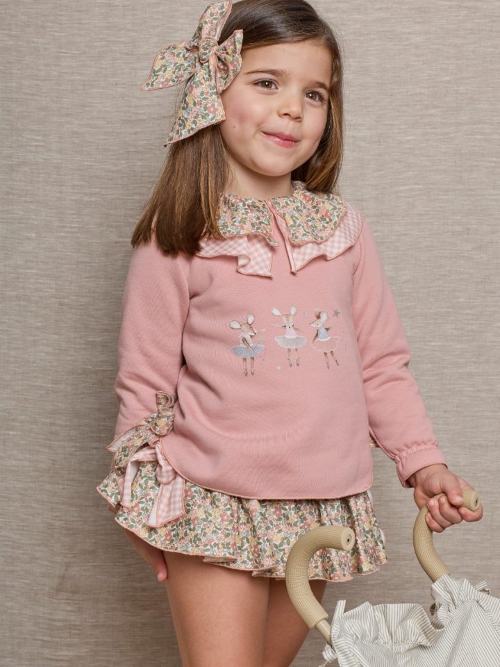 Conjunto felpa sudadera Balancín niña La Martinica