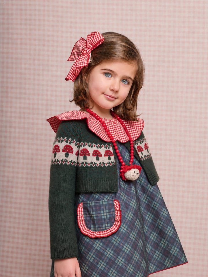 Jesusito con chaqueta setas canterbury La Martinica