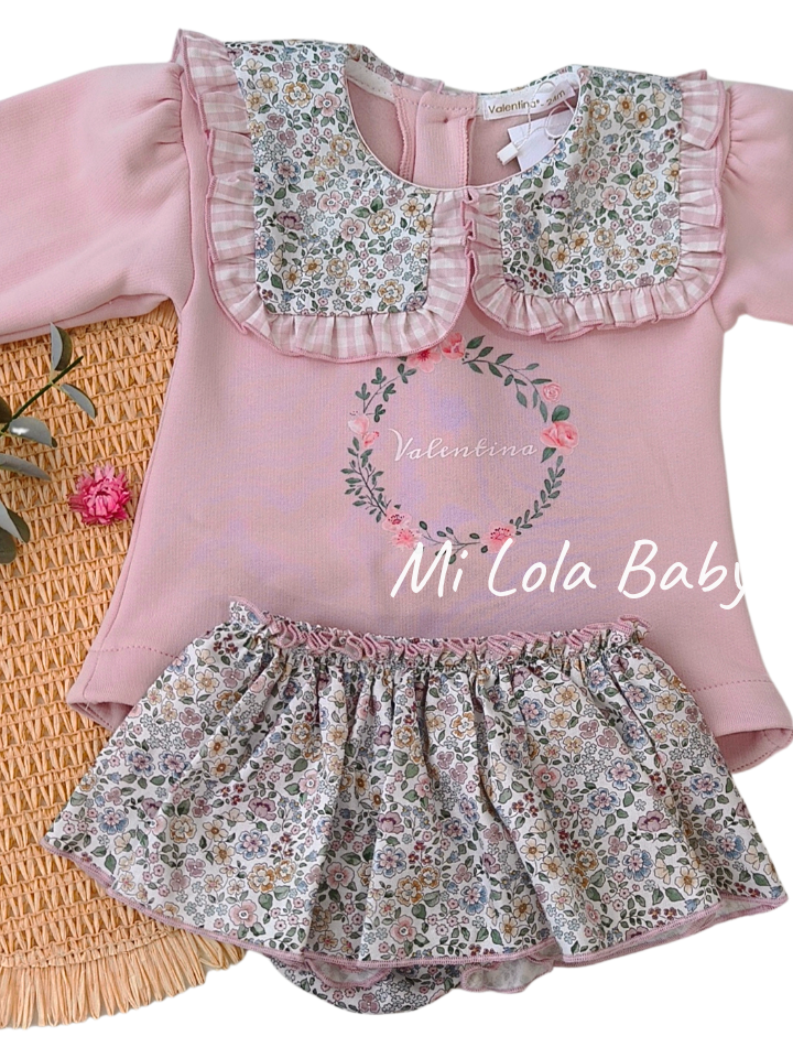 Conjunto sudadera y braguitas Kika Valentina