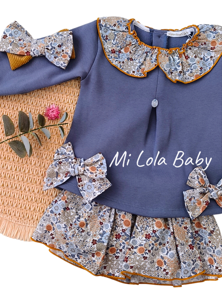 Conjunto sudadera y braguitas Lilu Valentina - Imagen 2